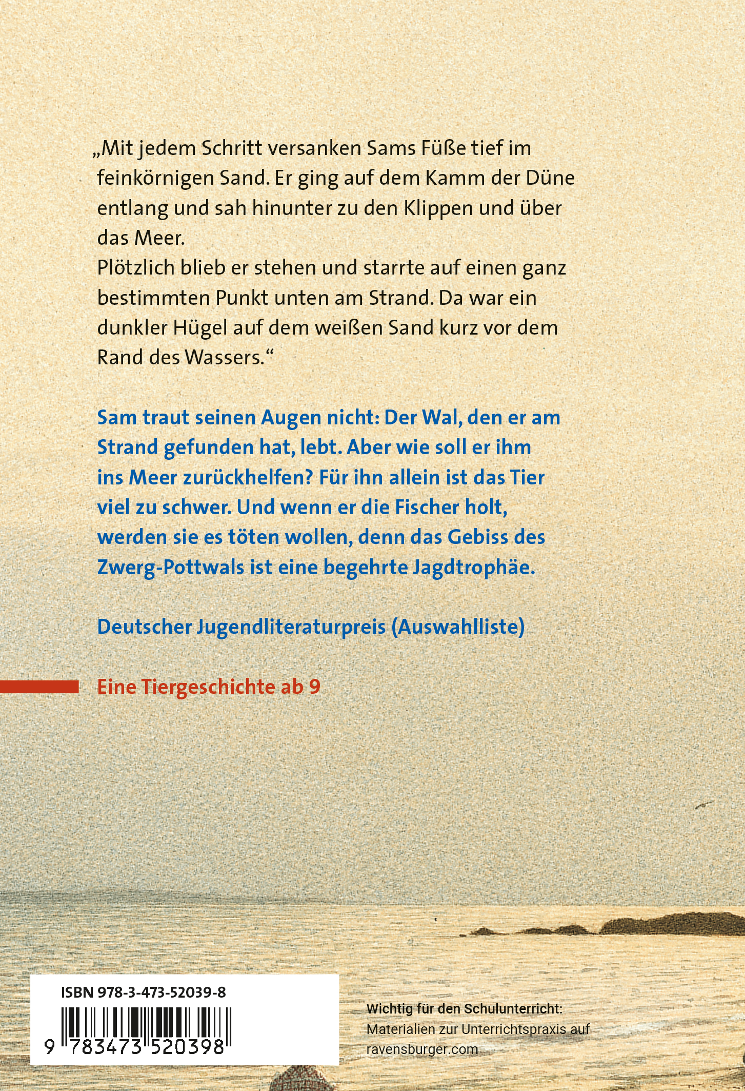 Rückseitencover Sams Wal