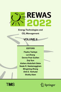 Vorderes Coverbild REWAS 2022: Energy Technologies and CO2 Management (Volume II)