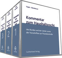 Vorderes Coverbild Kommentar zum Haushaltsrecht