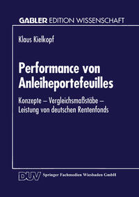 Vorderes Coverbild Performance von Anleiheportefeuilles