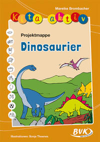 Vorderes Coverbild Kita aktiv Projektmappe Dinosaurier