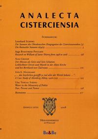 Vorderes Coverbild Analecta Cisterciensia 58 (2008)
