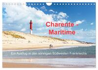 Vorderes Coverbild Charente-Maritime Ein Ausflug in den sonnigen Südwesten Frankreichs (Wandkalender 2026 DIN A4 quer), CALVENDO Monatskalender