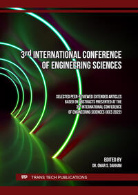 Vorderes Coverbild 3rd International Conference of Engineering Sciences