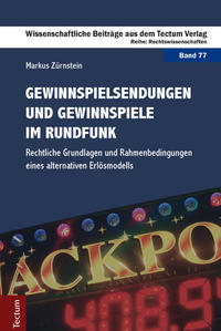 Vorderes Coverbild Gewinnspielsendungen und Gewinnspiele im Rundfunk