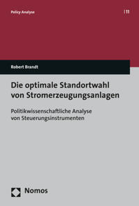 Vorderes Coverbild Die optimale Standortwahl von Stromerzeugungsanlagen