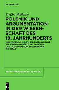 Vorderes Coverbild Polemik und Argumentation in der Wissenschaft des 19. Jahrhunderts