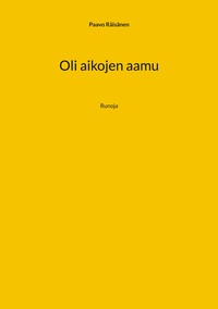 Vorderes Coverbild Oli aikojen aamu