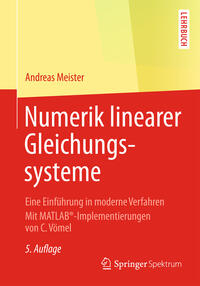 Vorderes Coverbild Numerik linearer Gleichungssysteme