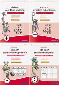 Vorderes Coverbild Ich kann schriftlich addieren, subtrahieren, multiplizieren und dividieren im Set
