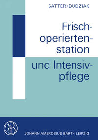 Vorderes Coverbild Frischoperiertenstation und Intensivpflege