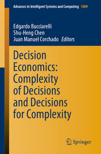 Vorderes Coverbild Decision Economics: Complexity of Decisions and Decisions for Complexity