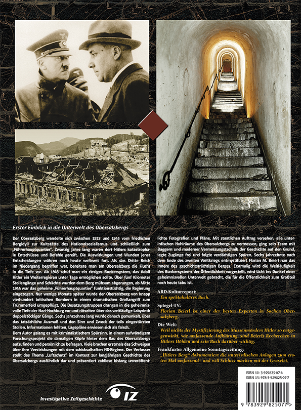 Rückseitencover Hitlers Berg - Licht ins Dunkel der Geschichte