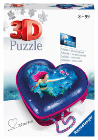 Vorderes Coverbild 3D Puzzle Herzschatulle Bezaubernde Meerjungfrauen