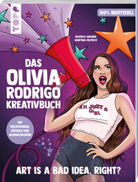 Vorderes Coverbild Das Olivia Rodrigo Kreativbuch