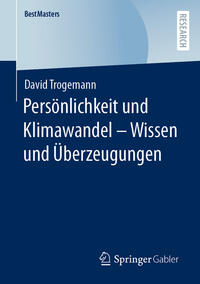 Vorderes Coverbild Persönlichkeit und Klimawandel – Wissen und Überzeugungen