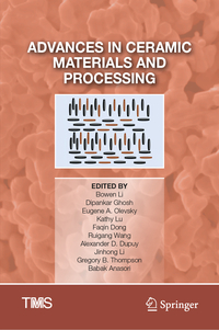 Vorderes Coverbild Advances in Ceramic Materials and Processing