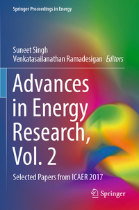 Vorderes Coverbild Advances in Energy Research, Vol. 2