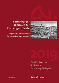 Vorderes Coverbild Rottenburger Jahrbuch für Kirchengeschichte 38/2020