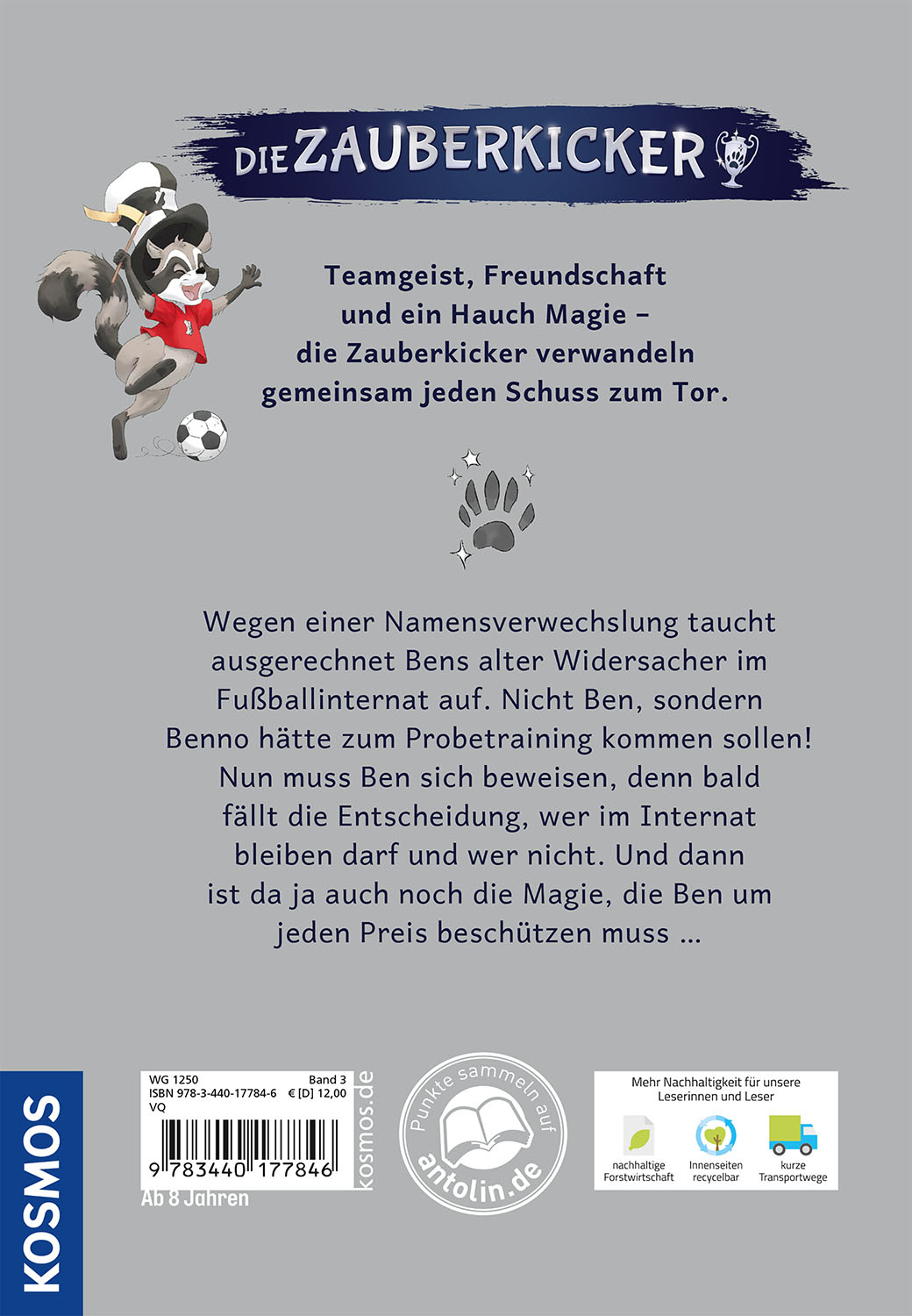 Rückseitencover Die Zauberkicker, 3, Eigentor?