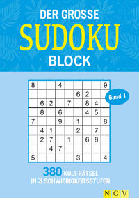 Vorderes Coverbild Der große Sudokublock Band 1