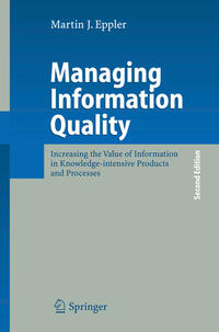 Vorderes Coverbild Managing Information Quality