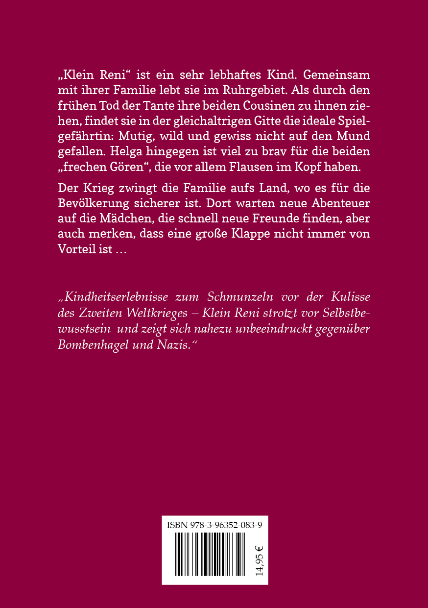 Rückseitencover Klein Reni