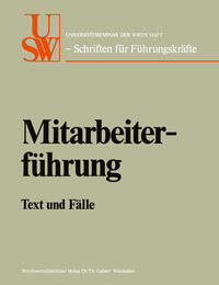Vorderes Coverbild Mitarbeiterführung