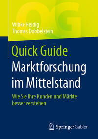 Vorderes Coverbild Quick Guide Marktforschung im Mittelstand