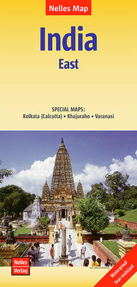 Vorderes Coverbild Nelles Map Landkarte India: East