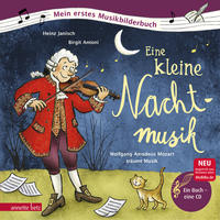 Vorderes Coverbild Eine kleine Nachtmusik (Mein erstes Musikbilderbuch mit CD und zum Streamen, Bd.)