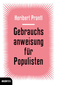 Vorderes Coverbild Gebrauchsanweisung für Populisten