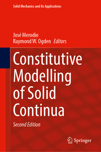 Vorderes Coverbild Constitutive Modelling of Solid Continua