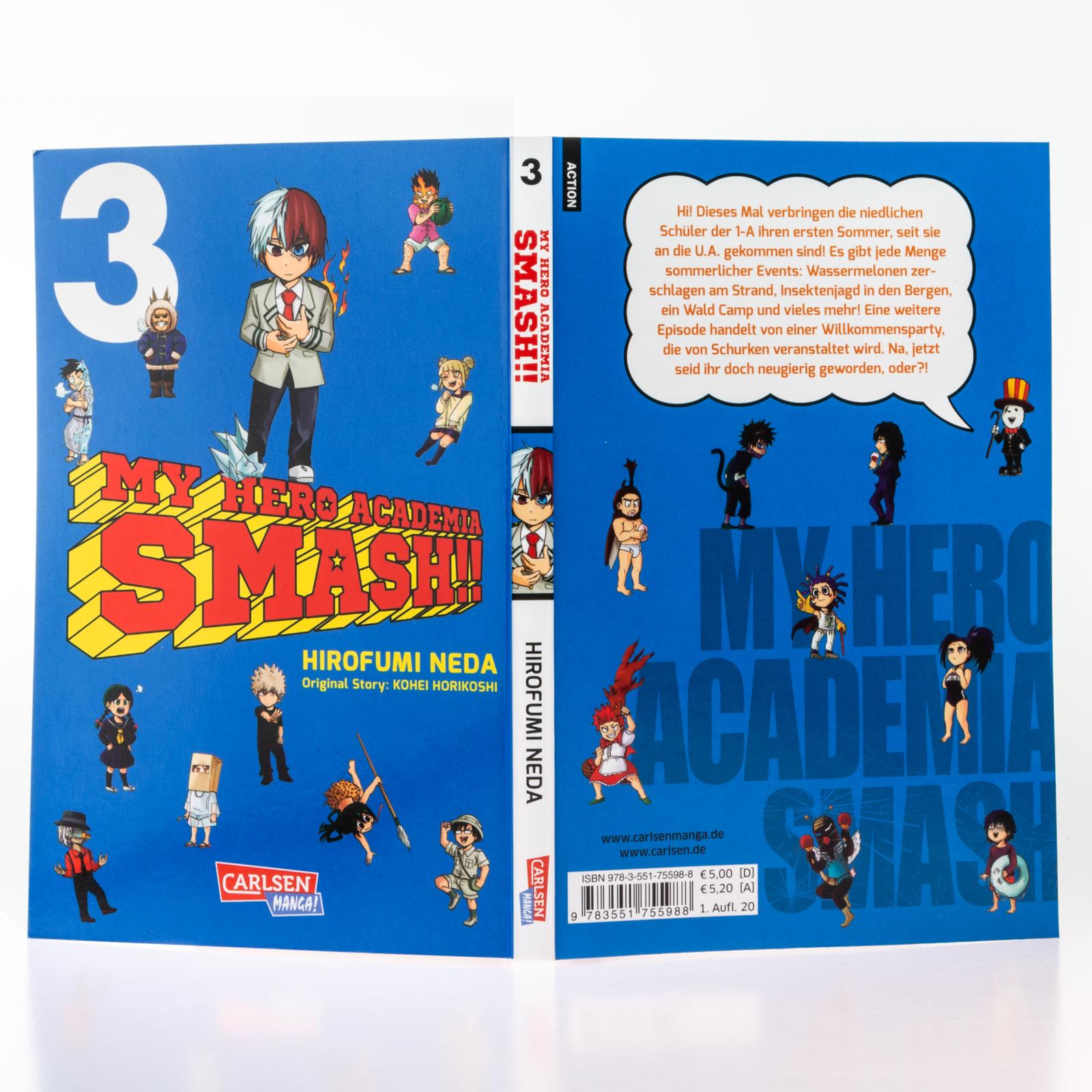 Beispielinhalt (Bild) My Hero Academia Smash 3