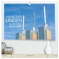 Vorderes Coverbild HANNOVER LINDEN ZAUBERHAFTE eigenART (hochwertiger Premium Wandkalender 2025 DIN A2 quer), Kunstdruck in Hochglanz