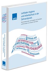 Vorderes Coverbild Leitfaden Hygiene und Arbeitsschutz in der Zahnarztpraxis