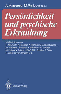 Vorderes Coverbild Persönlichkeit und psychische Erkrankung