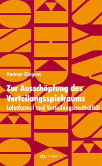 Vorderes Coverbild Zur Ausschöpfung des Verteilungsspielraums