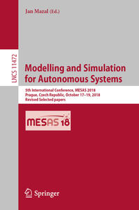 Vorderes Coverbild Modelling and Simulation for Autonomous Systems