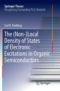 Vorderes Coverbild The (Non-)Local Density of States of Electronic Excitations in Organic Semiconductors