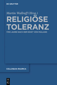Vorderes Coverbild Religiöse Toleranz