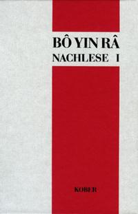 Vorderes Coverbild Nachlese I
