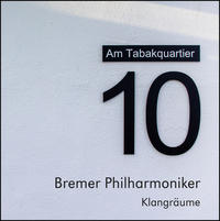 Vorderes Coverbild Bremer Philharmoniker – Klangräume