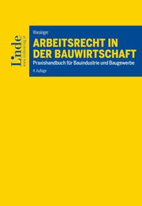 Vorderes Coverbild Arbeitsrecht in der Bauwirtschaft