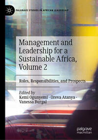 Vorderes Coverbild (hohe Qualität) Management and Leadership for a Sustainable Africa, Volume 2