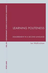 Vorderes Coverbild Learning Politeness