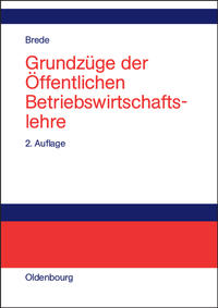 Vorderes Coverbild Grundzüge der Öffentlichen Betriebswirtschaftslehre