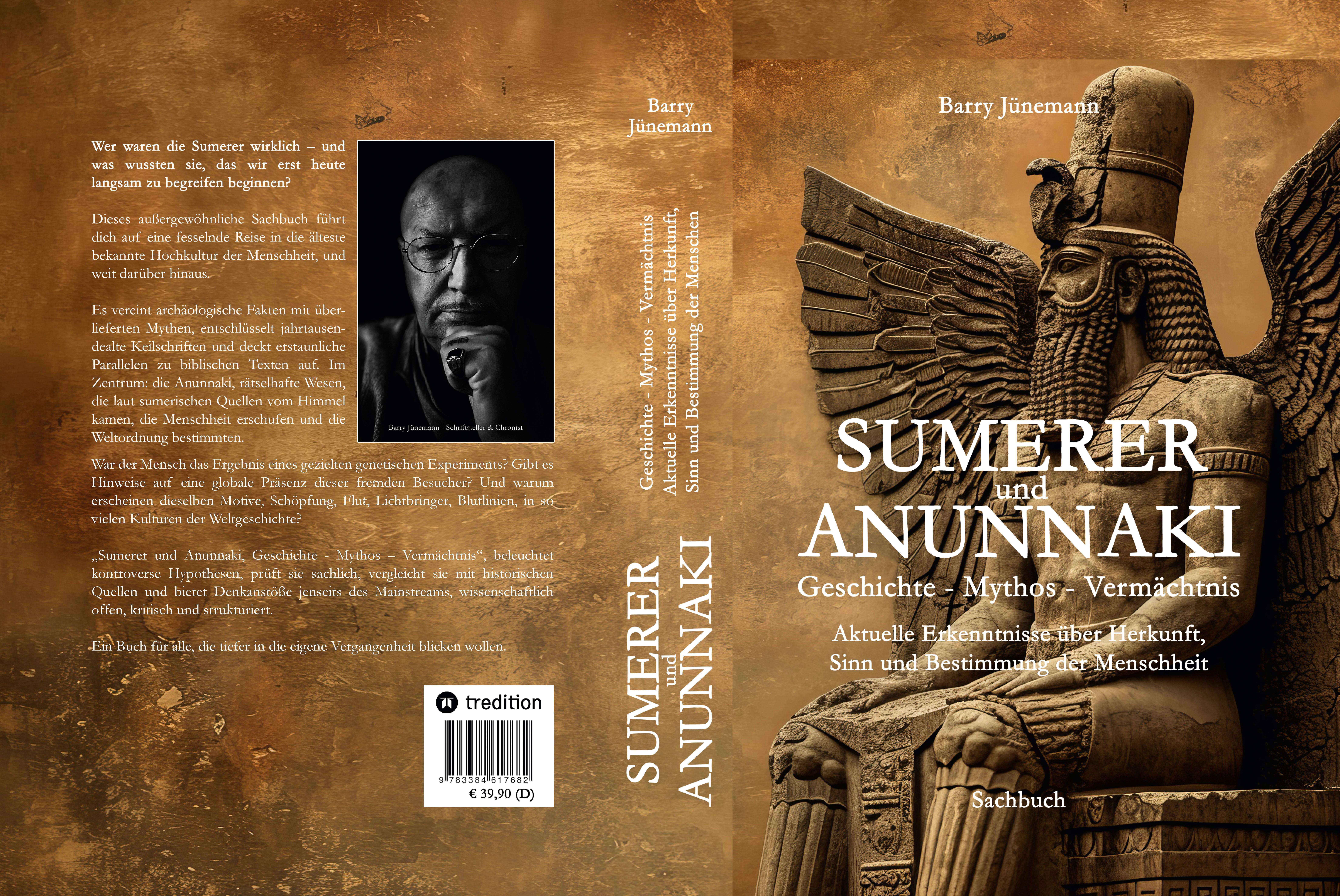Gesamtes Coverbild Sumerer und Anunnaki Geschichte - Mythos - Vermächtnis