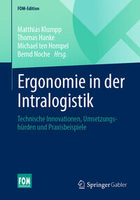 Vorderes Coverbild Ergonomie in der Intralogistik