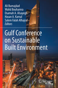 Vorderes Coverbild Gulf Conference on Sustainable Built Environment